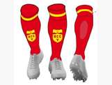 Chaussettes HCC Rouges