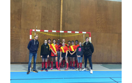 Journée salle pour les filles U14 ce WE